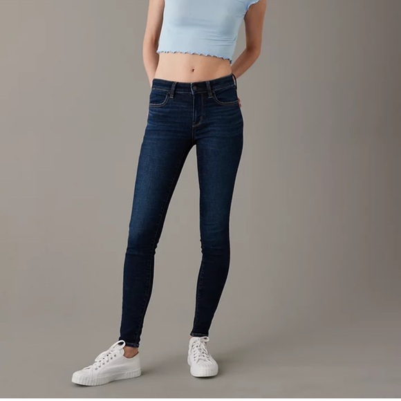 Dark Wash Jeggings - Picture 1 of 7